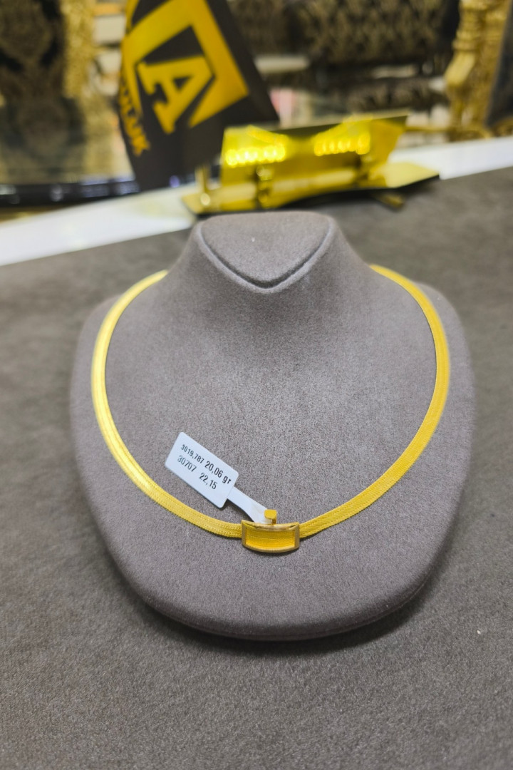 22 AYAR 20,06 gr 22 AYAR TASARIM KOLYE TRZ0150 22 AYAR 20,06 gr 22 AYAR TASARIM KOLYE TRZ0150