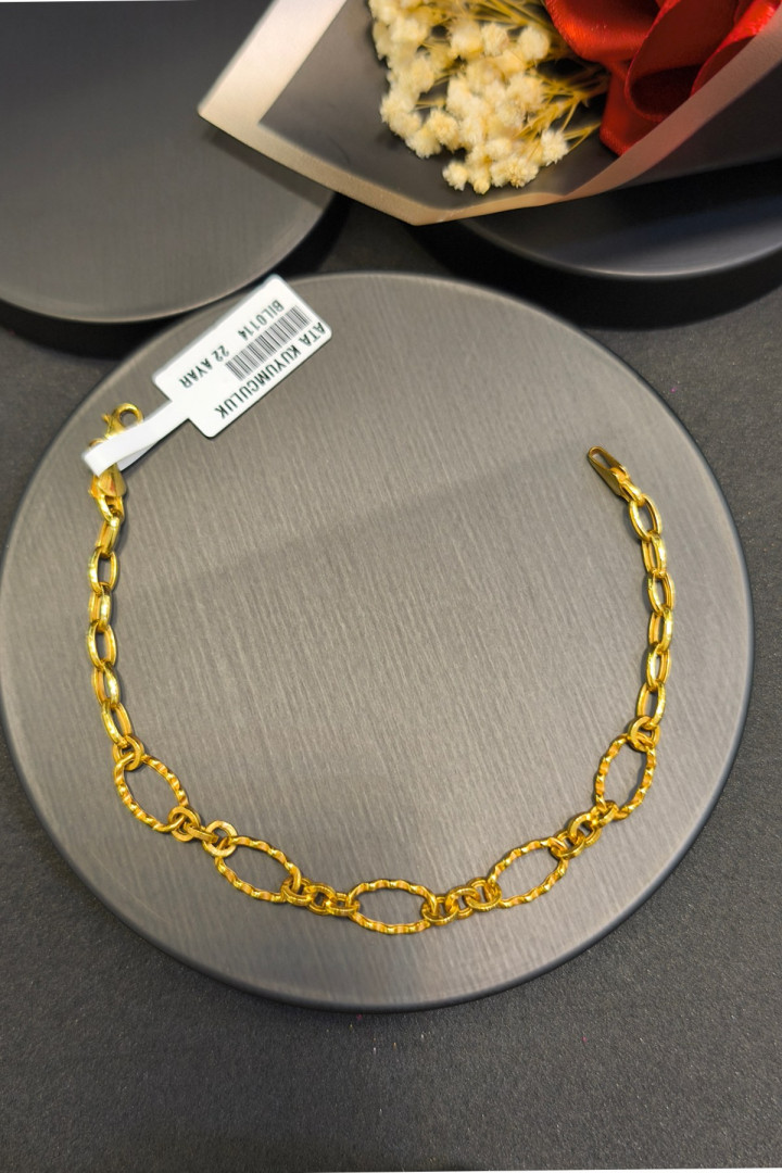 22 AYAR 3,66 gr BİLEKLİK BIL0114 22 AYAR 3,66 gr BİLEKLİK BIL0114