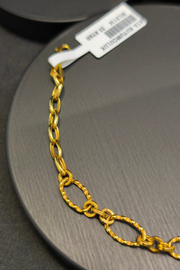 22 AYAR 3,66 gr BİLEKLİK BIL0114 22 AYAR 3,66 gr BİLEKLİK BIL0114
