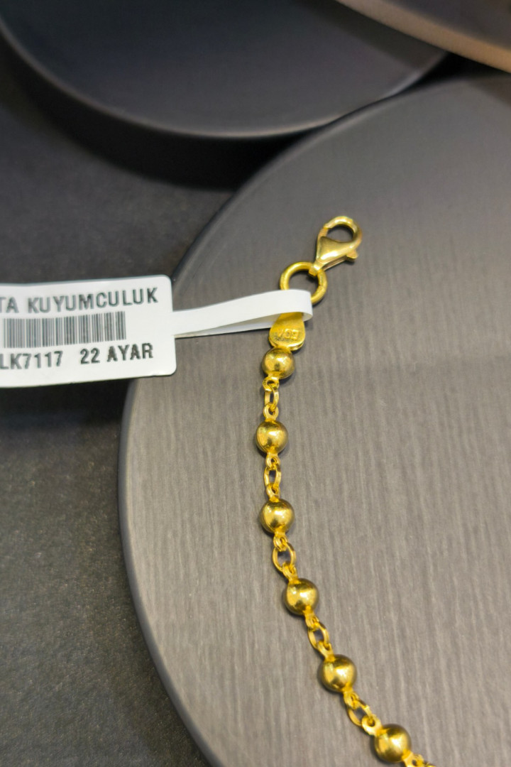 22 AYAR 5,24 gr BİLEKLİK BLK7117 22 AYAR 5,24 gr BİLEKLİK BLK7117