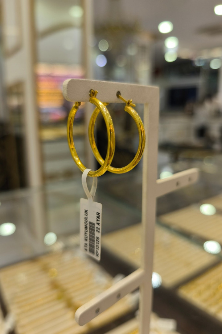 22 AYAR 2,8 gr HALKA KÜPE KP13125 22 AYAR 2,8 gr HALKA KÜPE KP13125