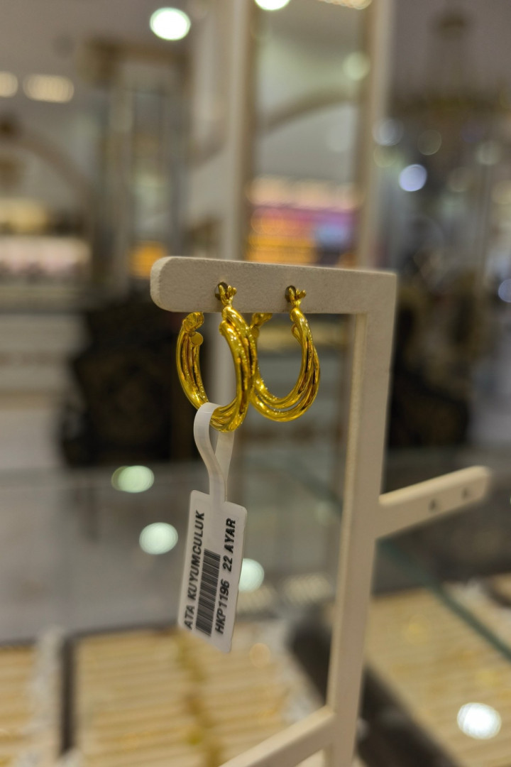22 AYAR 3,08 gr HALKA KÜPE HKP1196