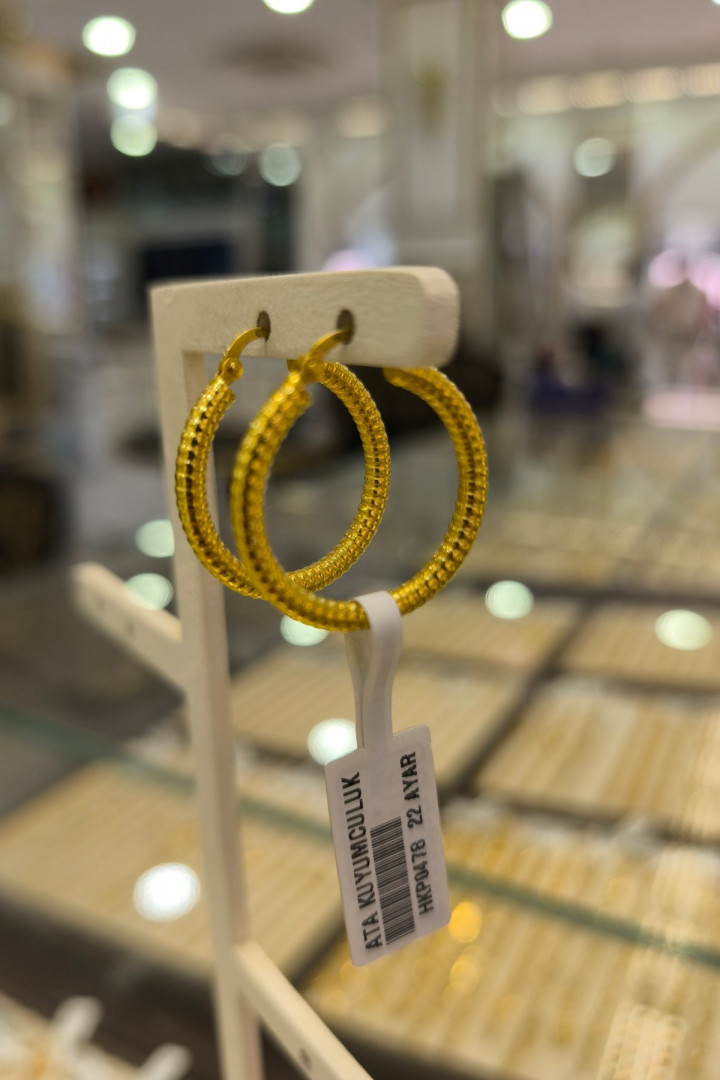 22 AYAR 3,61 gr HALKA KÜPE HKP0478