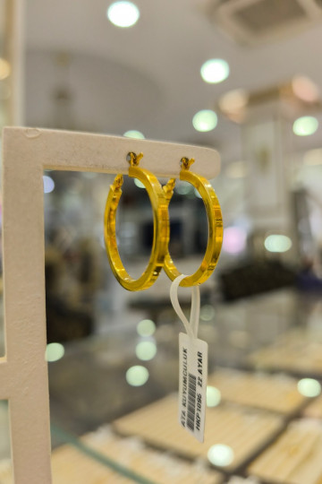 22 AYAR 3,7 gr HALKA KÜPE HKP1095 22 AYAR 3,7 gr HALKA KÜPE HKP1095