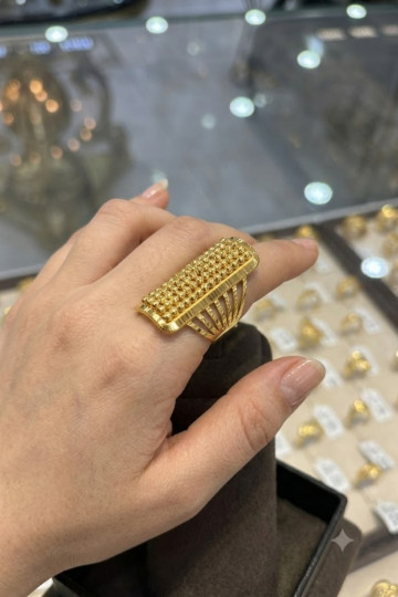22 AYAR 10,79 gr 22 AYAR TASARIM YÜZÜKLER YZ02824