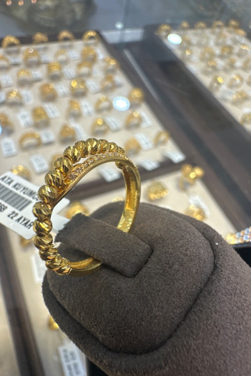 22 AYAR 2,92 gr 22 AYAR TASARIM YÜZÜKLER YZ02668