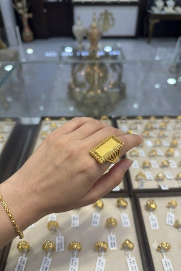 22 AYAR 6,92 gr 22 AYAR TASARIM YÜZÜKLER YZ03018
