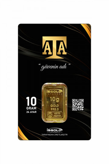 10 GR 24 AYAR HAS ALTIN KÜLÇE PAKETLİ