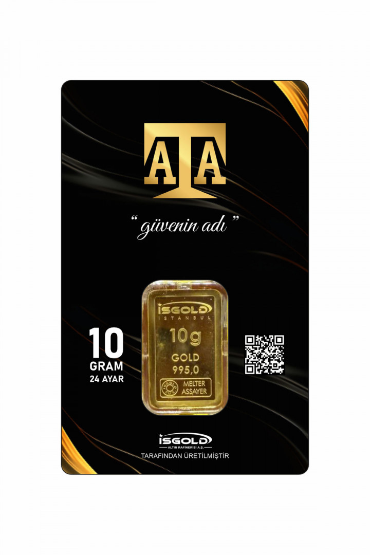 10 GR 24 AYAR HAS ALTIN KÜLÇE PAKETLİ